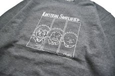 画像3: Cotton Expressions Einstein Crew Neck Sweat Shirt Grey (3)