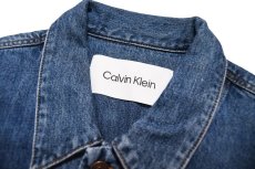 画像5: Calvin Klein Trucker Jacket Indigo Wash カルバンクライン (5)