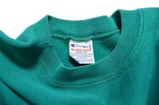 画像4: Used Champion Reverse Weave Sweat Shirt Jade made in USA  チャンピオン (4)