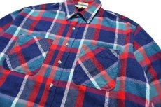 画像2: Used St John's Bay Flannel Shirt made in USA (2)