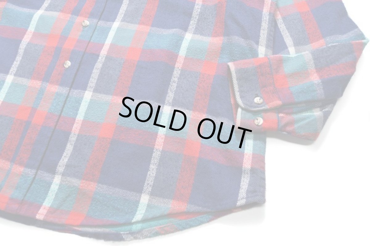 画像3: Used St John's Bay Flannel Shirt made in USA (3)