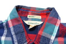 画像4: Used St John's Bay Flannel Shirt made in USA (4)