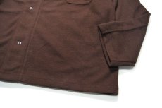 画像4: 【SALE】SEABEES Brushed Fabric Sleeping Shirt Brown (4)