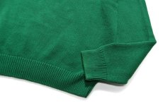 画像3: Used Chaps Quarter Zip Knit Green (3)