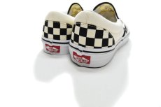 画像3: VANS Classic Slip-On Blk/Wht Chk/Wht バンズ　 (3)