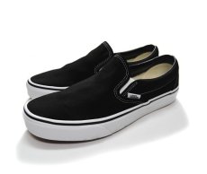 画像1: VANS Classic Slip-On Black バンズ　 (1)