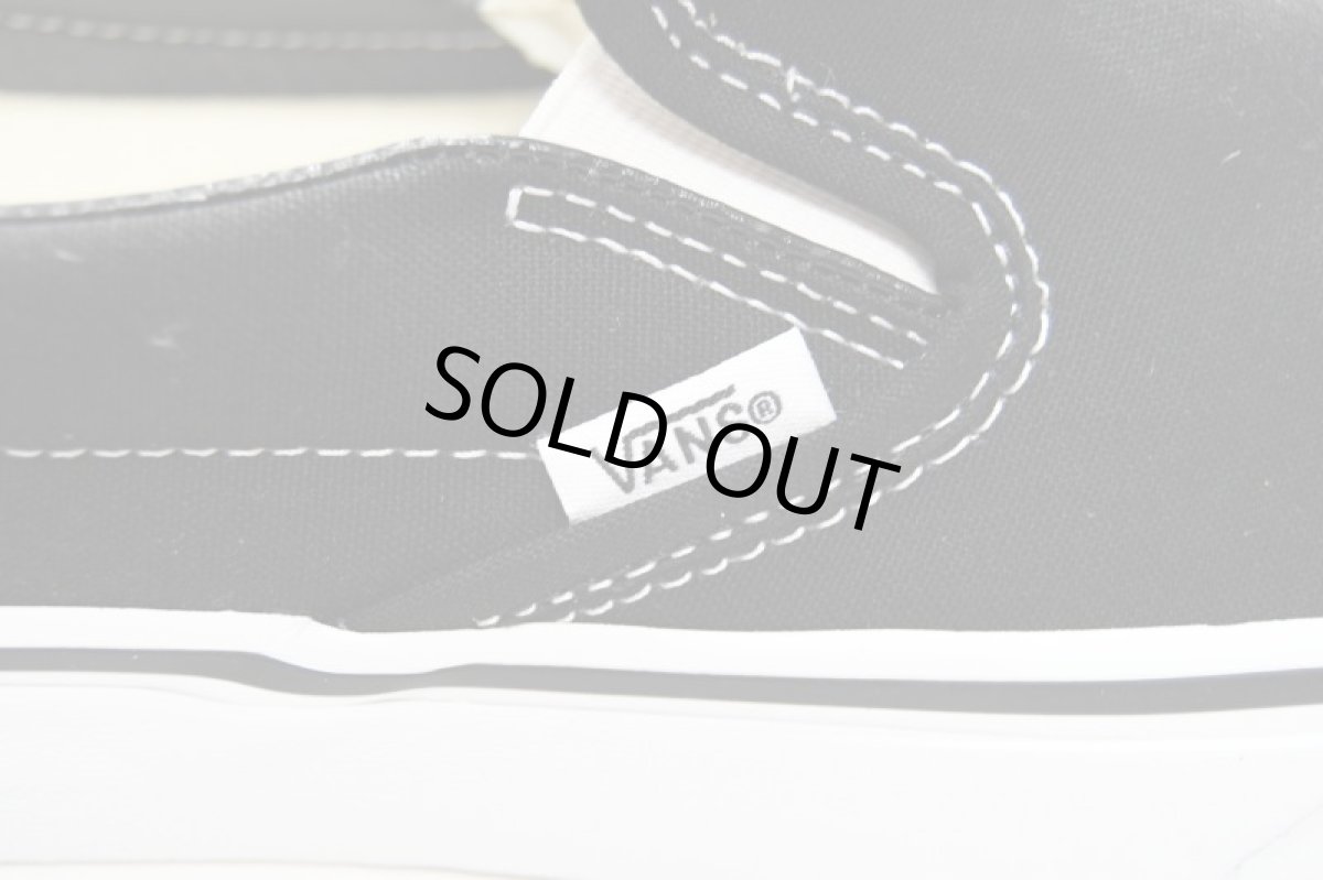 画像4: 【SALE】VANS Classic Slip-On Black バンズ　 (4)