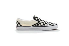 画像6: VANS Classic Slip-On Blk/Wht Chk/Wht バンズ　 (6)