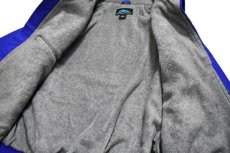 画像6: Deadstock Tri Mountain Shelled Fleece jacket Blue/Grey (6)