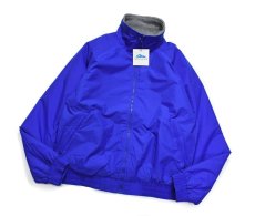 画像1: Deadstock Tri Mountain Shelled Fleece jacket Blue/Grey (1)