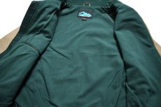 画像5: Deadstock Tri Mountain Shelled Fleece jacket #8000 Khaki/Green (5)