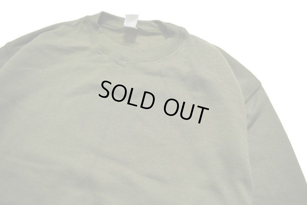 画像3: Deadstock Blank Sweat Shirt Olive (3)