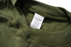 画像5: Deadstock Blank Sweat Shirt Olive (5)