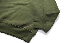 画像4: Deadstock USMC Sweat Shirt Olive (4)