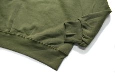 画像4: Deadstock Blank Sweat Shirt Olive (4)