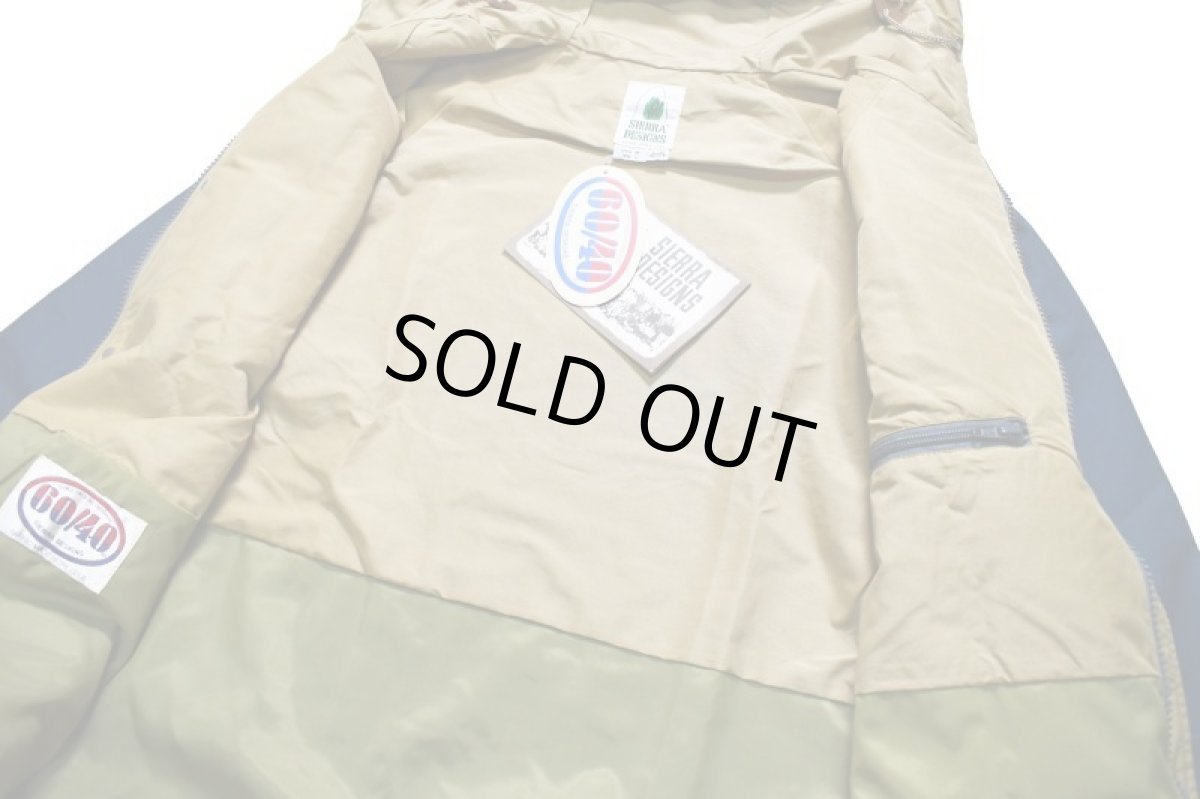 画像6: Deadstock Sierra Designs 60/40Cloth Short Parka Navy made in USA (6)