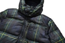 画像3: Polo Ralph Lauren Plaid Hooded Down Jacket ラルフローレン (3)