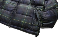 画像4: Polo Ralph Lauren Plaid Hooded Down Jacket ラルフローレン (4)