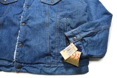 画像3: Deadstock Levi's Denim Sherpa Trucker Jacket made in USA リーバイス (3)