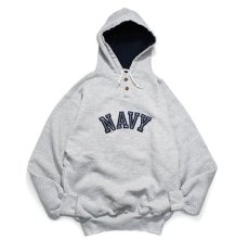 画像1: Used Us Navy Pullover Sweat Hoodie (1)