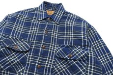 画像2: Used St John's Bay Quilting Lined Flannel Shirt (2)