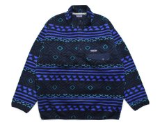 画像1: Deadstock Patagonia Synchilla Snap-T Pullover Saltillo: Navy Blue パタゴニア (1)