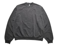 画像1: Los Angeles Apparel 14oz Crewneck Sweat Shirt Vintage Black ロサンゼルスアパレル (1)