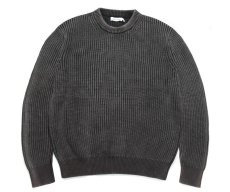 画像1: Calvin Klein Cotton Rib Knit Sweater カルバンクライン (1)