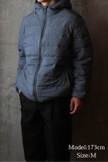 画像8: Calvin Klein Sorona Aura Puffer Jacket Blue Grey カルバンクライン (8)