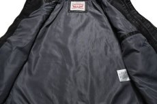 画像5: Levi's Faux Leather Type2 Trucker Jacket Black リーバイス (5)