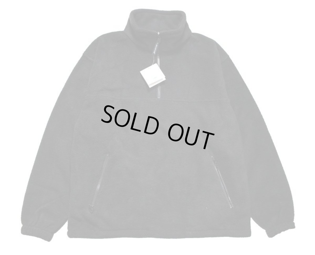 画像1: Deadstock Tri Mountain Pullover Fleece jacket #7550 Black (1)