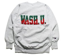 画像1: Used Champion Reverse Weave Sweat Shirt "Wash.U." チャンピオン (1)