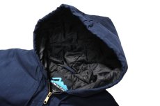画像4: Deadstock Tri Mountain Canvas Hooded Jacket #4600 Navy (4)