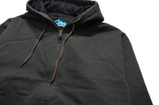 画像2: Deadstock Tri Mountain Canvas Hooded Jacket #4680 Olive (2)
