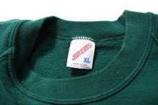 画像4: Used Jerzees Raglan Sleeves Blank Sweat Shirt Green made in USA (4)
