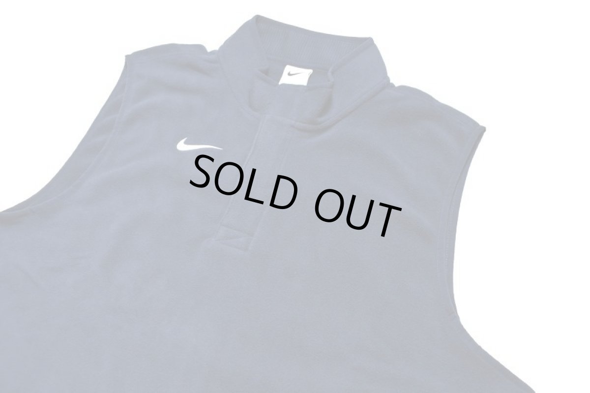 画像2: Nike 1/4 Zip Fleece Vest ナイキ (2)