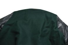 画像6: Deadstock Melton/Leather Varsity Jacket "Green Bay Packers" (6)