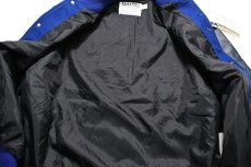 画像5: Deadstock DeLong Melton/Leather Varsity Jacket Blue/Blue made in USA (5)