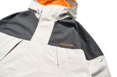 画像2: Coach Colorblock Functional Jacket Light Grey/Graphite (2)