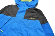 画像2: Coach Colorblock Functional Jacket Electric Blue/Grey (2)
