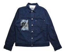 画像1: Calvin Klein Jeans Denim Trucker Jacket Rinse カルバンクライン (1)