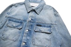 画像2: Calvin Klein Jeans Denim Trucker Jacket Indigo wash カルバンクライン (2)