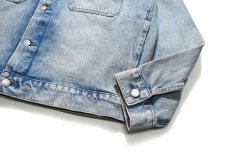 画像3: Calvin Klein Jeans Denim Trucker Jacket Indigo wash カルバンクライン (3)
