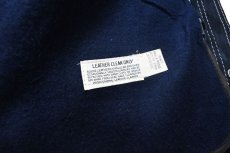 画像5: Used Sears Leather Coat Navy (5)