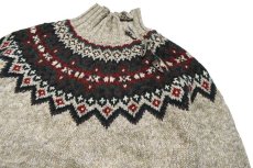 画像2: Used Polo Ralph Lauren Wool High Neck Knit Sweater ラルフローレン (2)