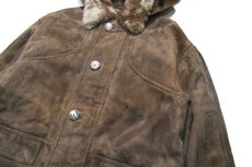 画像2: Used Mouton Coat made in France (2)