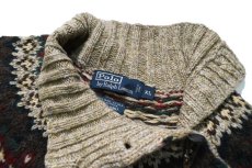 画像4: Used Polo Ralph Lauren Wool High Neck Knit Sweater ラルフローレン (4)