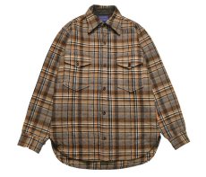 画像1: Used Pendleton Wool Shirt made in USA (1)