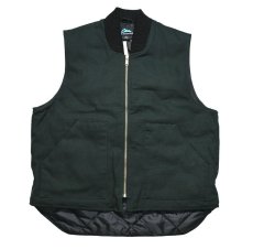 画像1: Deadstock Tri Mountain Canvas Vest #4400 Green (1)