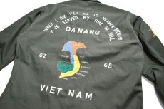 画像7: Deadstock Ripstop BDU Coat Vietnam Jacket Embroidered Olive (7)
